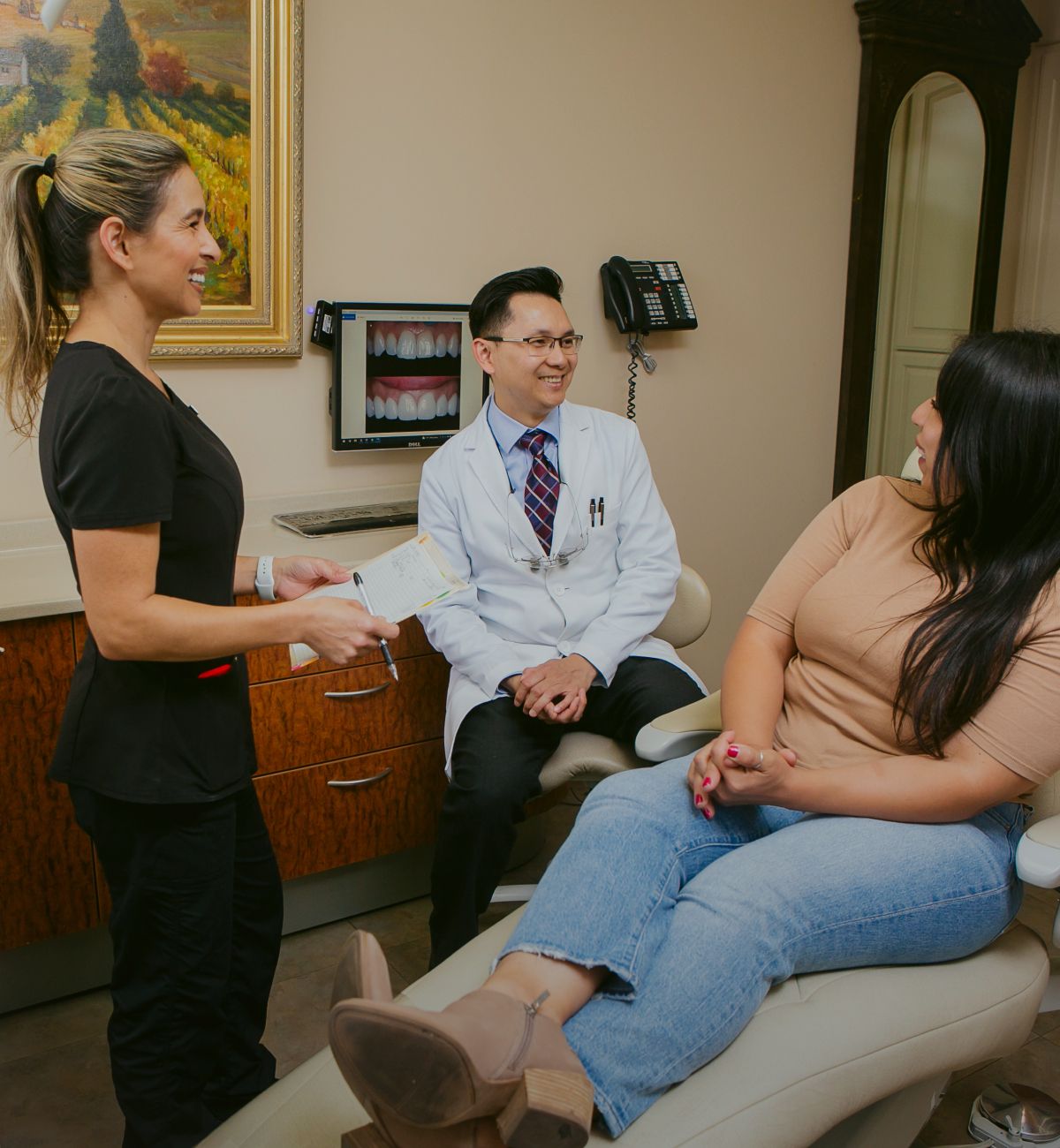 dr eden with patient